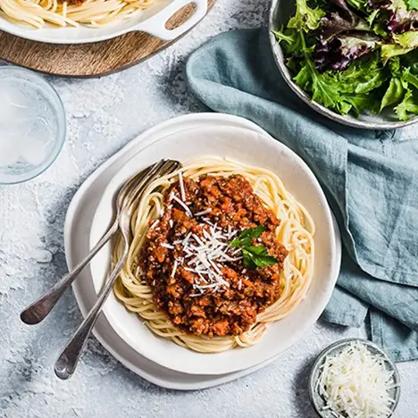 Hidden vege spaghetti bolognese